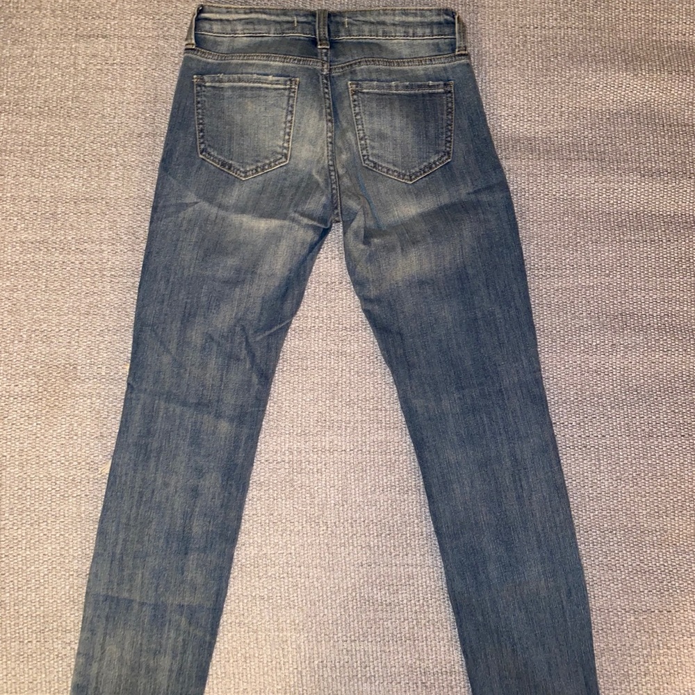Eunina Ripped Mid Rise Skinny Jeans - Picture 10 of 10